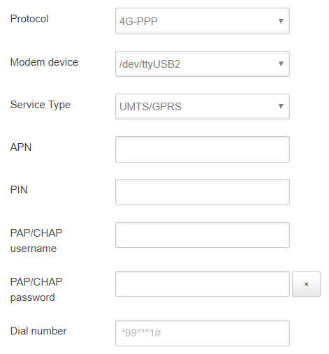 EZ3OR1.10 Interface Mobile PPP Protocol