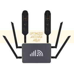 EZR24 012 4G LTE Cat 12 Router 4 WiFi Antenna Array