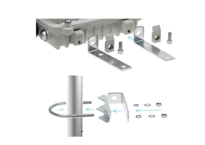 EZR30 Outdoor MIMO Router Installation Pole