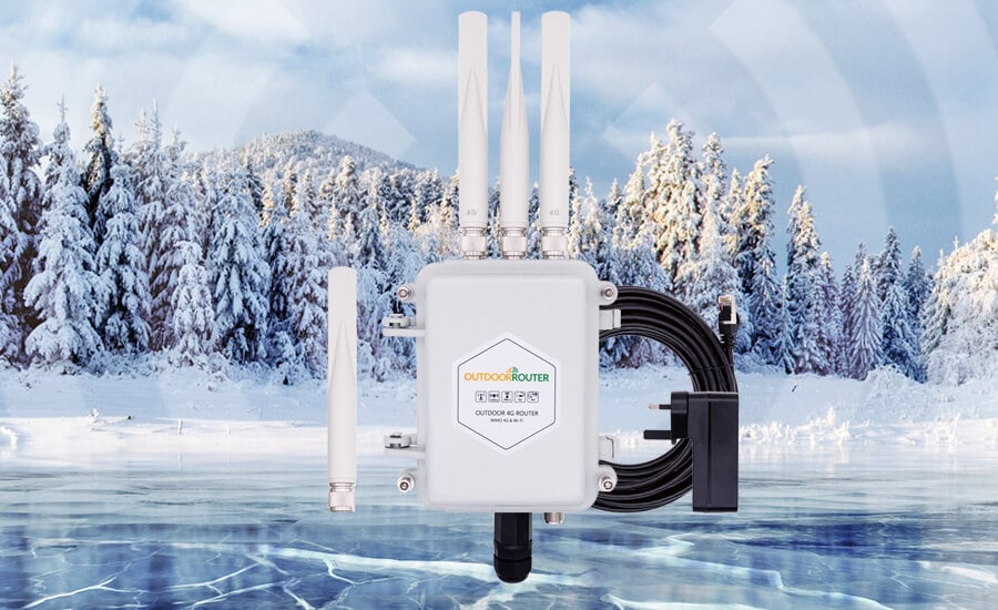 EZR33 Waterproof IP67 4G Outdoor Router