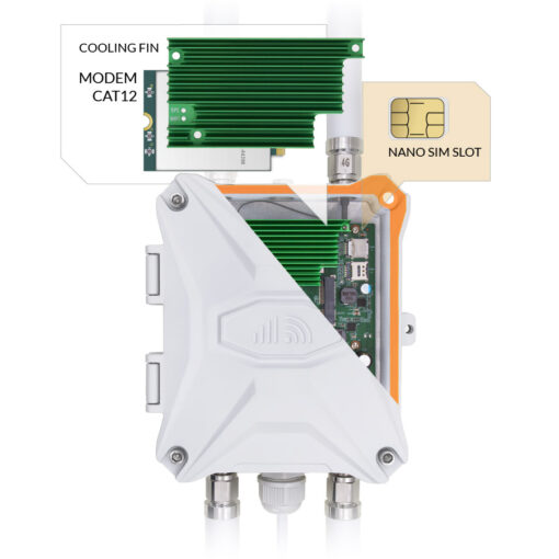 EZR34 Outdoor 4G Router with CAT12 LTE Modem