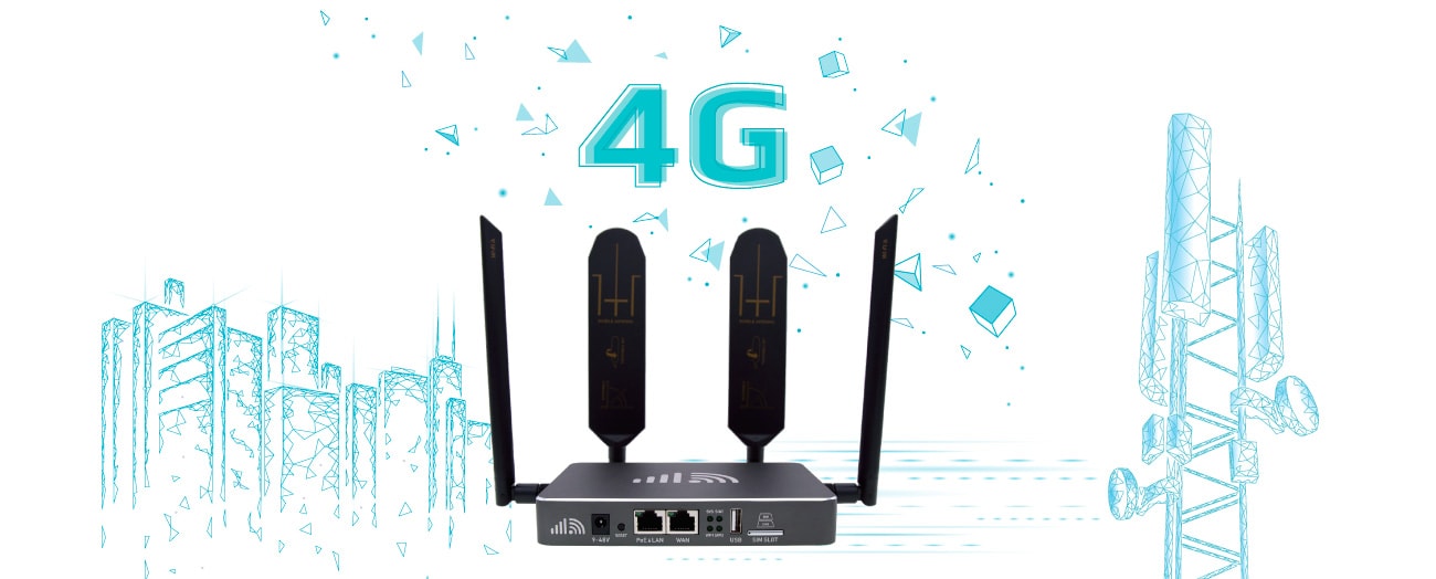 Indoor 4G WiFi Router with Broadband LTE Modem Canada