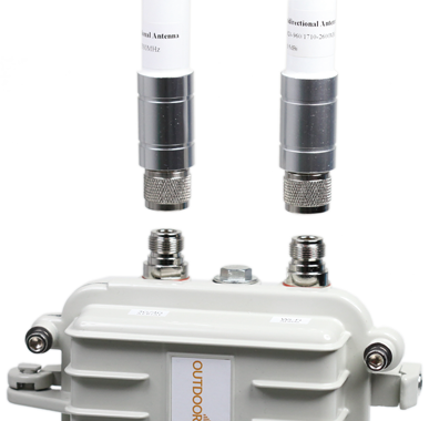 External Omni Antenna on Outdoor 4G Modem N-Male