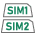 Dual-Sim for Nano SIM cards