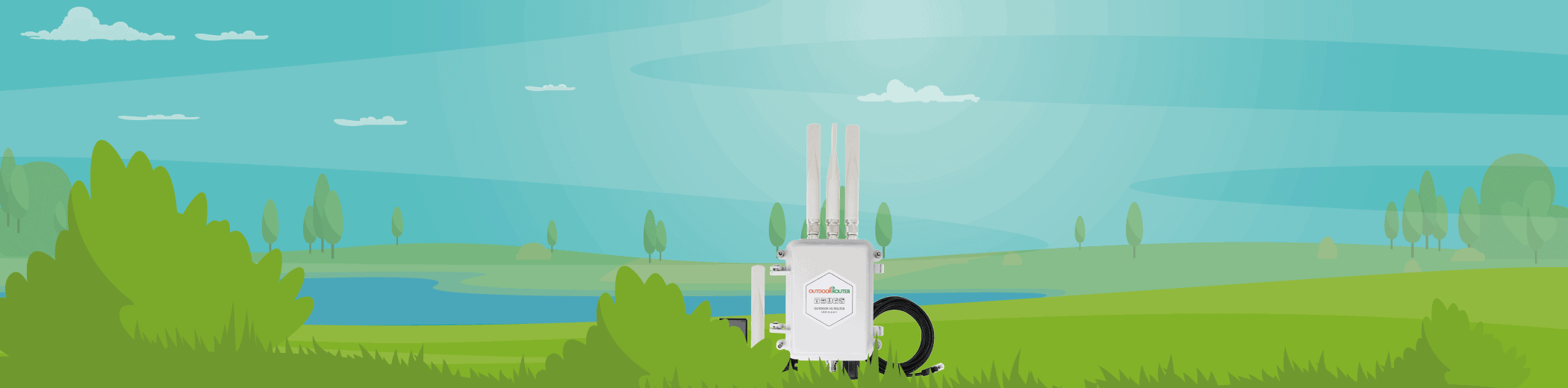 Specification of Outdoor 4G LTE Router Modem